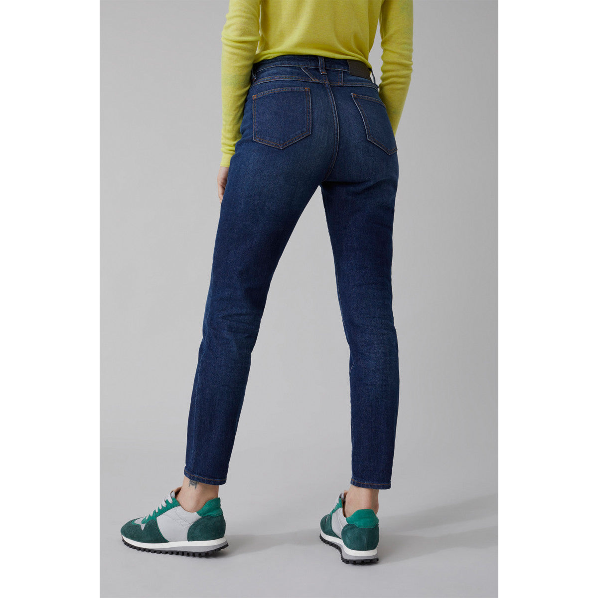 Baker High Rise Jean Dark Blue