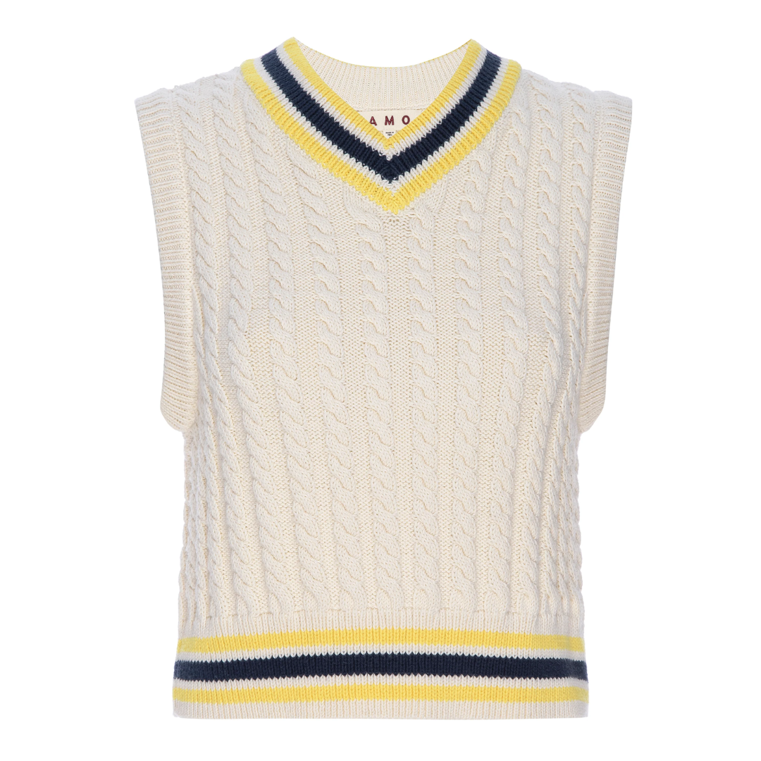Selma Sweater in Bone