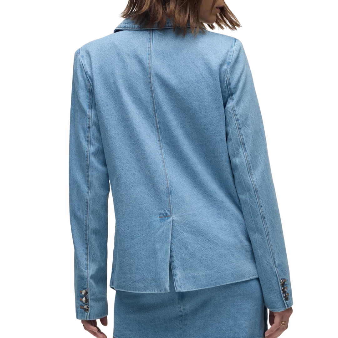 Stylized Boyfriend Blazer in Mountain