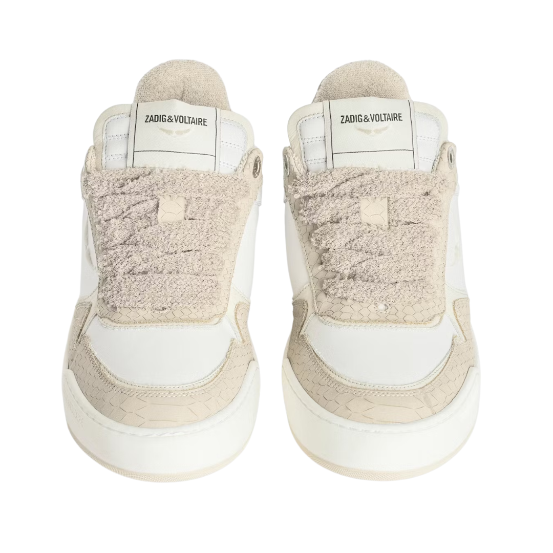 Wings Low-Top Sneakers in Ice