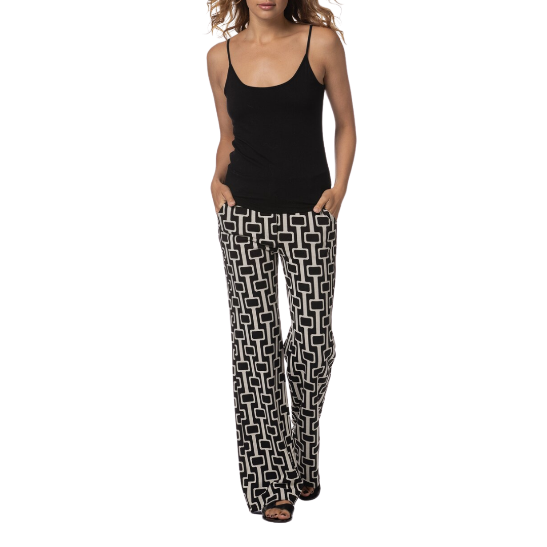 Soft Touch Tank with Adjustable Straps in Noir