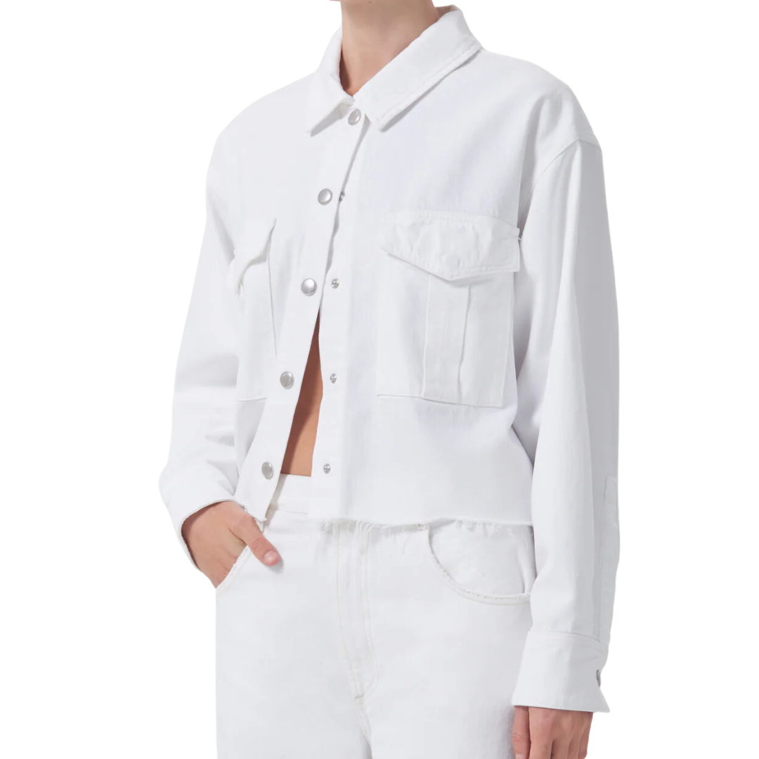 Nyx Denim Shirt in Flour