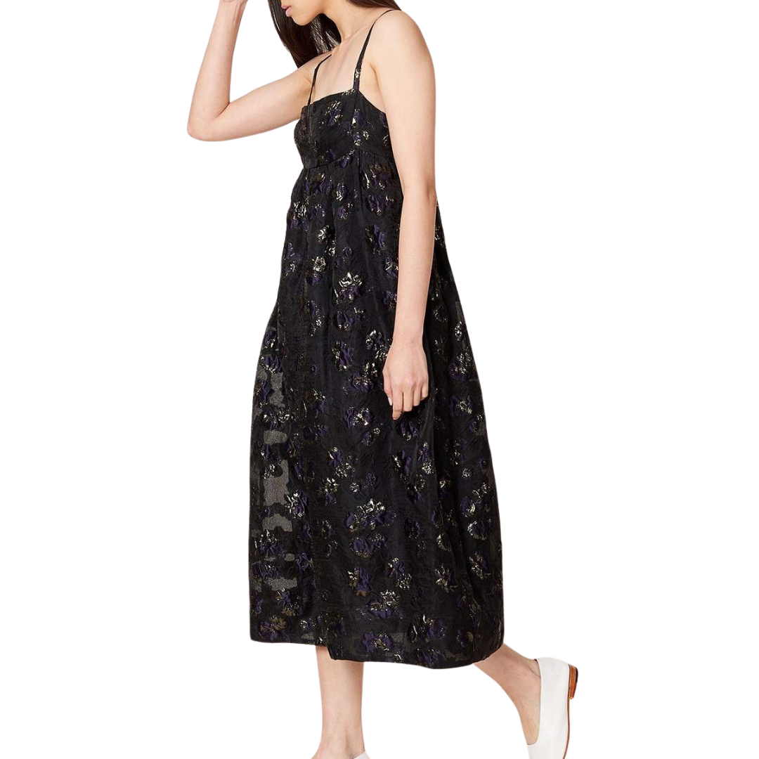 Manina Dress in Navy