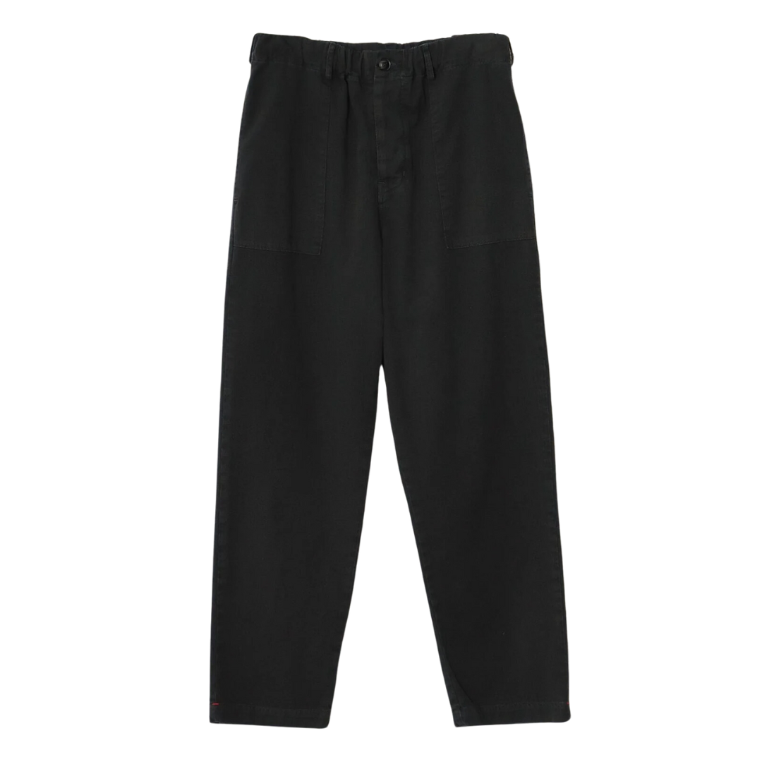 Mercer Twill Pant in Vintage Black