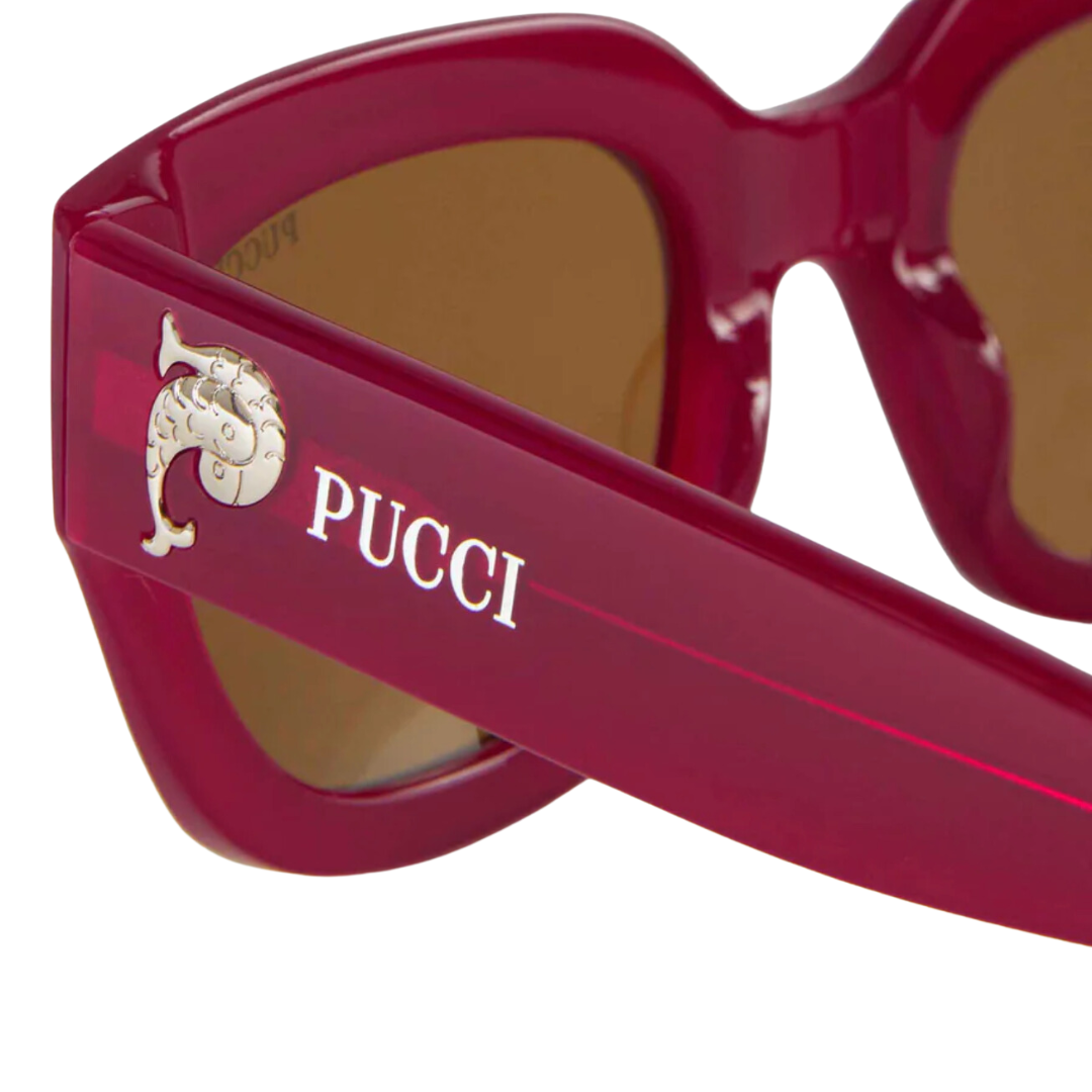 Square Sunglasses in Red