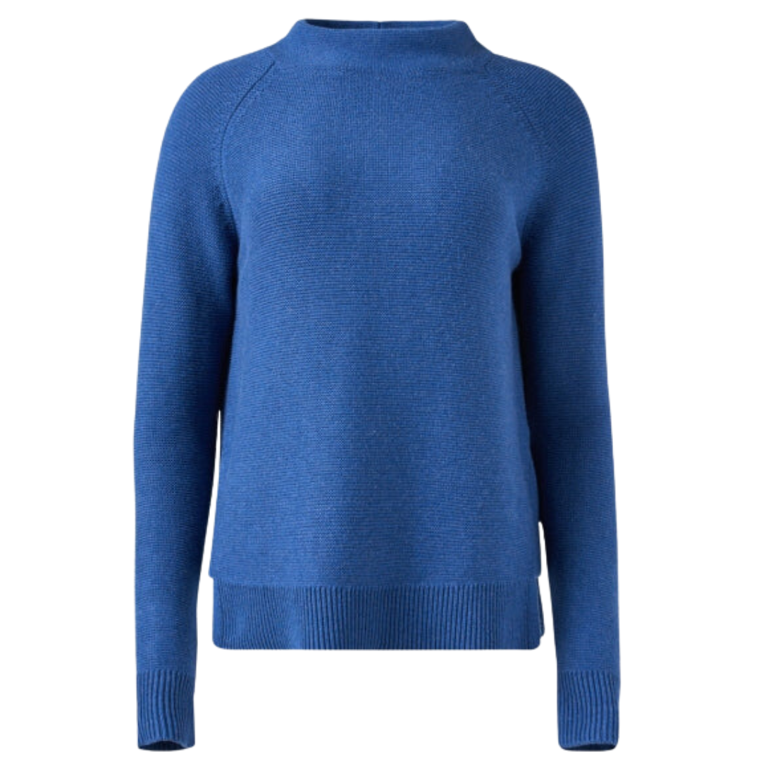 Garter Funnel in Indigo