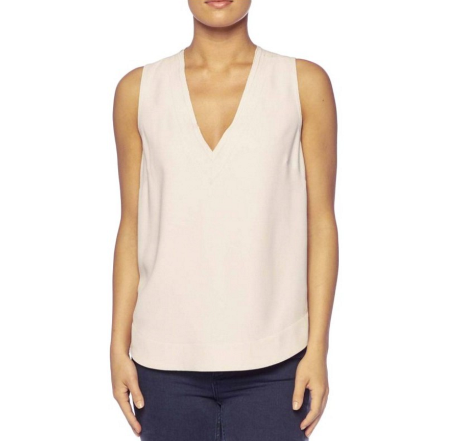 Frans Suede Tank Top