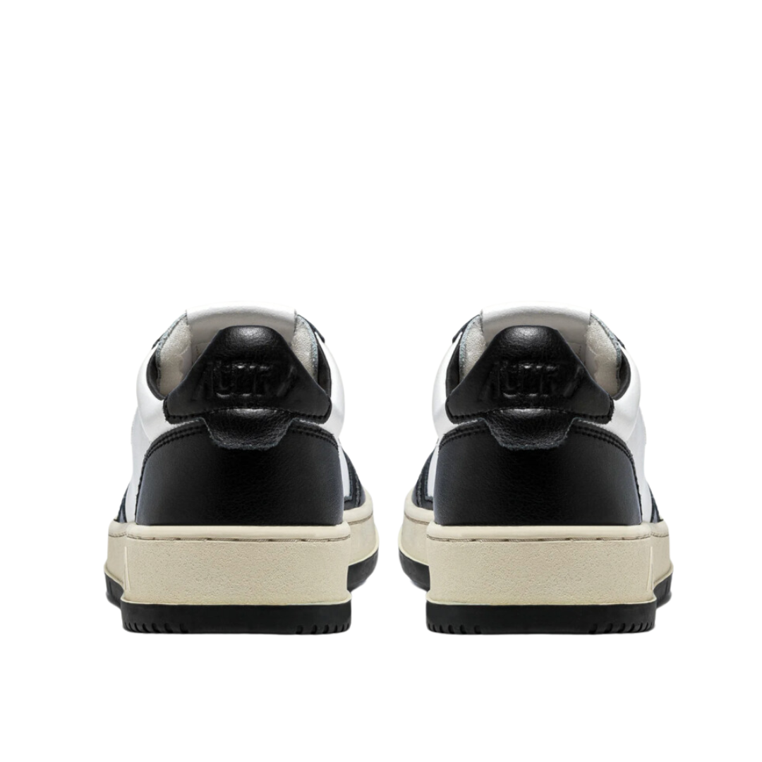 Medalist Low Sneakers in White and Black