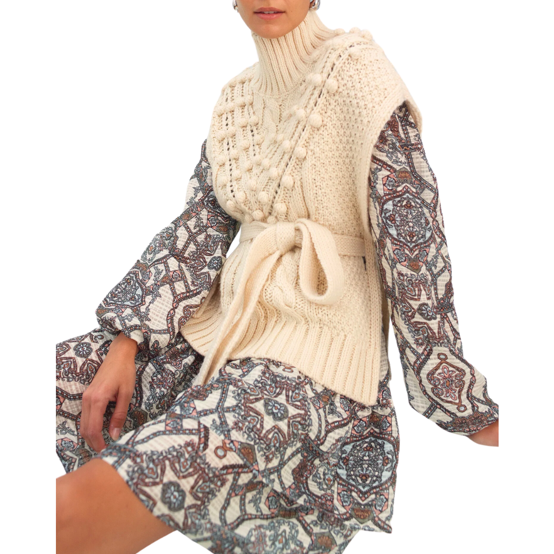 Preston Dress in Opal Medallion