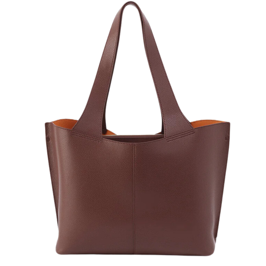 Vida Tote in Chocolate