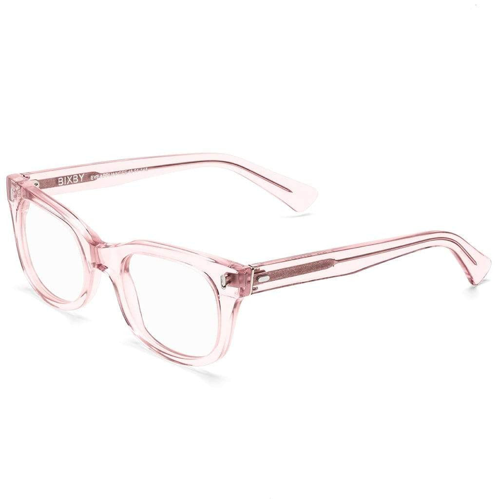 Bixby Readers in Polished Clear Pink