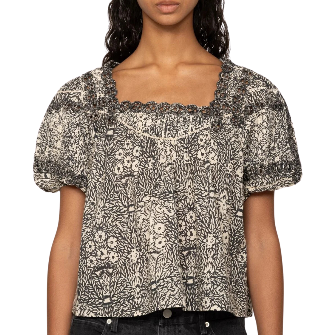 Katrine Top in Black