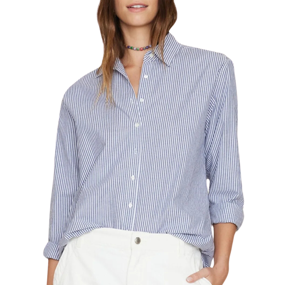 Beau Shirt in Blue Ink