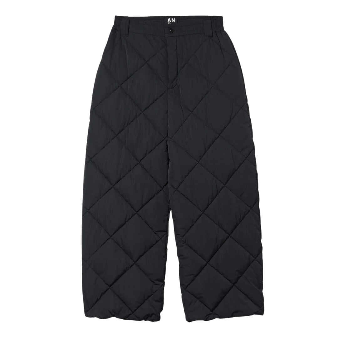 Mika Quilted Pant in Black