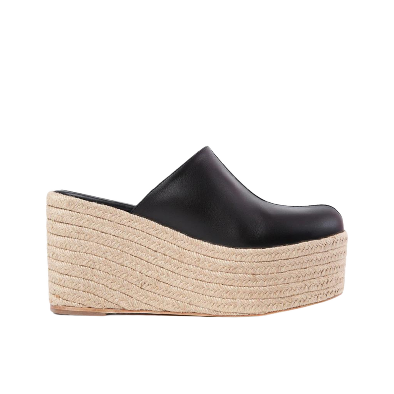 Sacha Platform Clog in Black