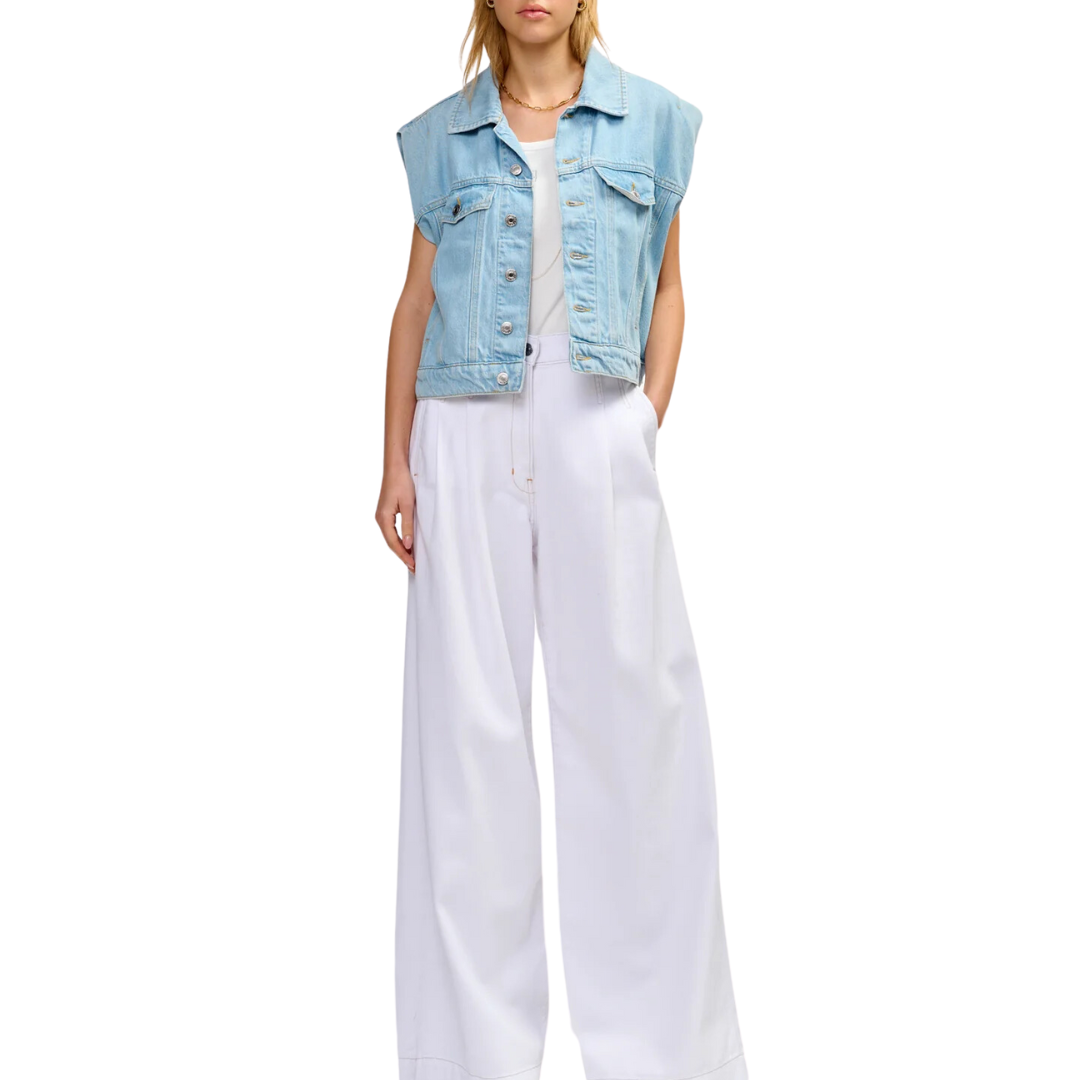 Ponk Overshirt in Light Blue