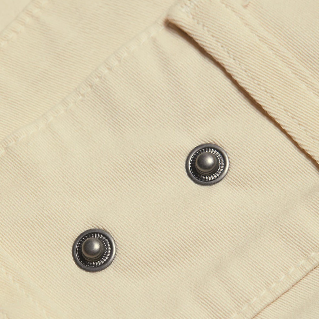 Gabrie Snapped Trouser in French Vanilla