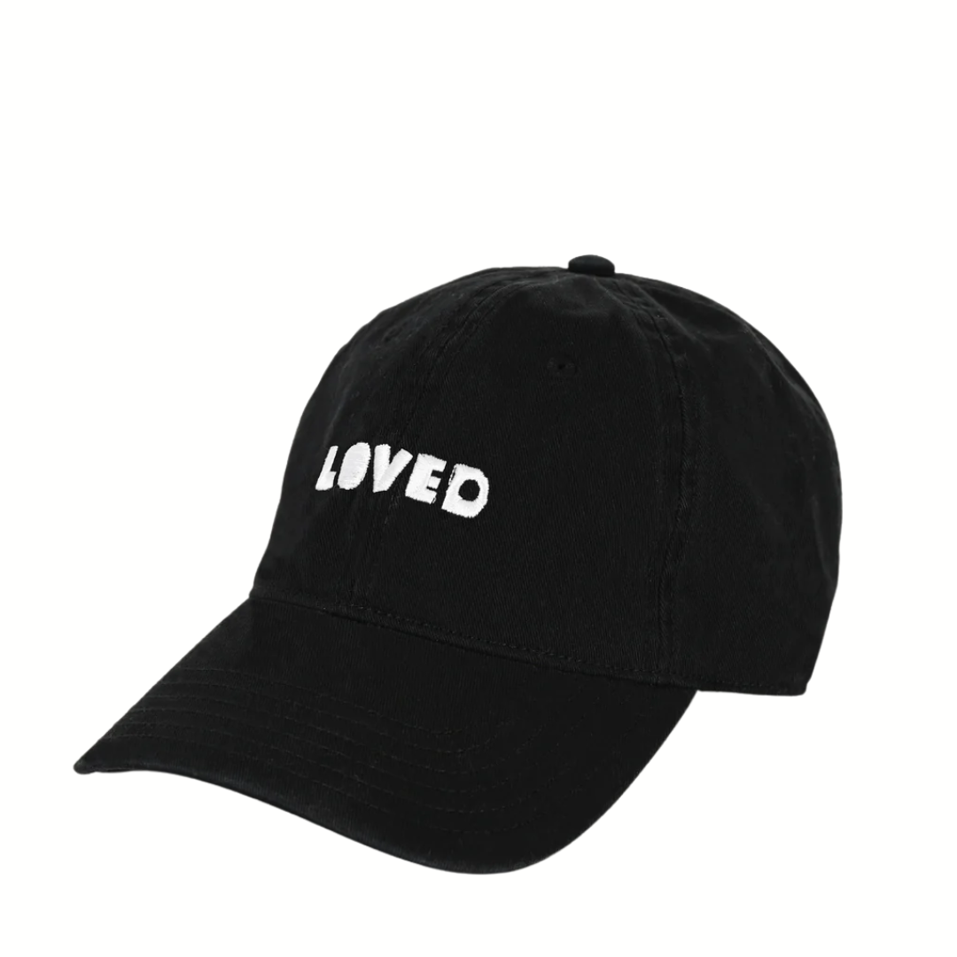 Kerri Rosenthal Baseball Hat Loved in Black display picture 2