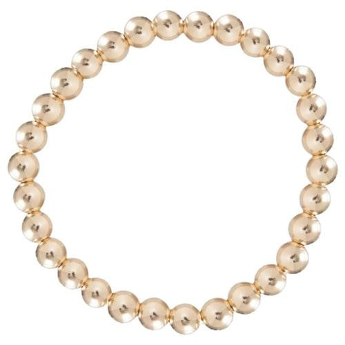 5mm Classic Gold Bead Bracelet