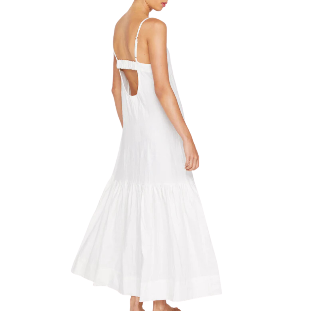 Kualoa Dress in Bone