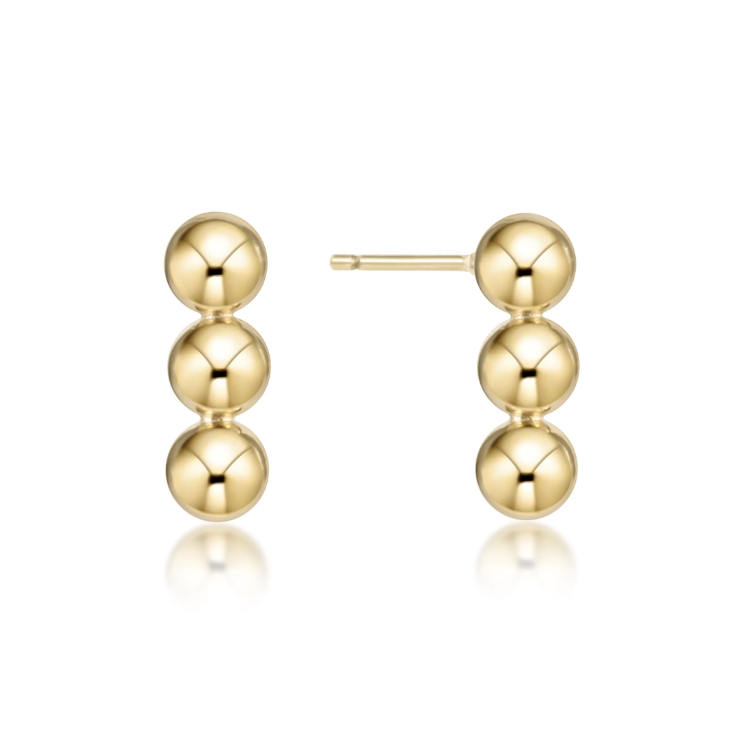 Joy Stud 4mm in Gold