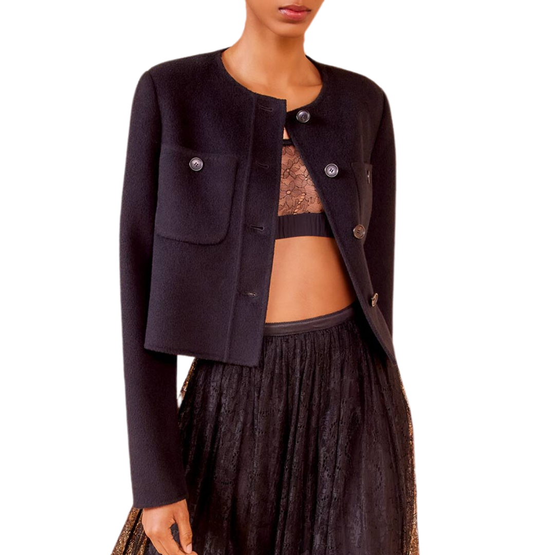 Eve Jacket in Noir
