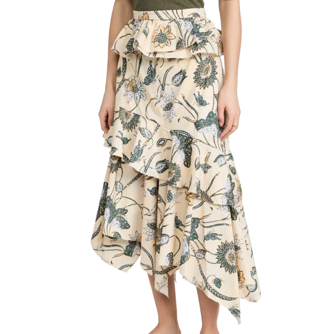 Ivette Skirt in Lemonbalm
