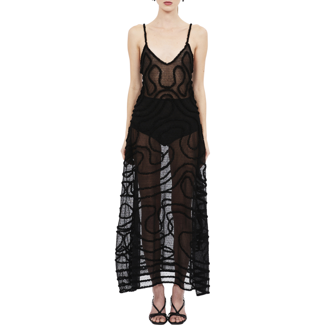 Camille Dress in Noir