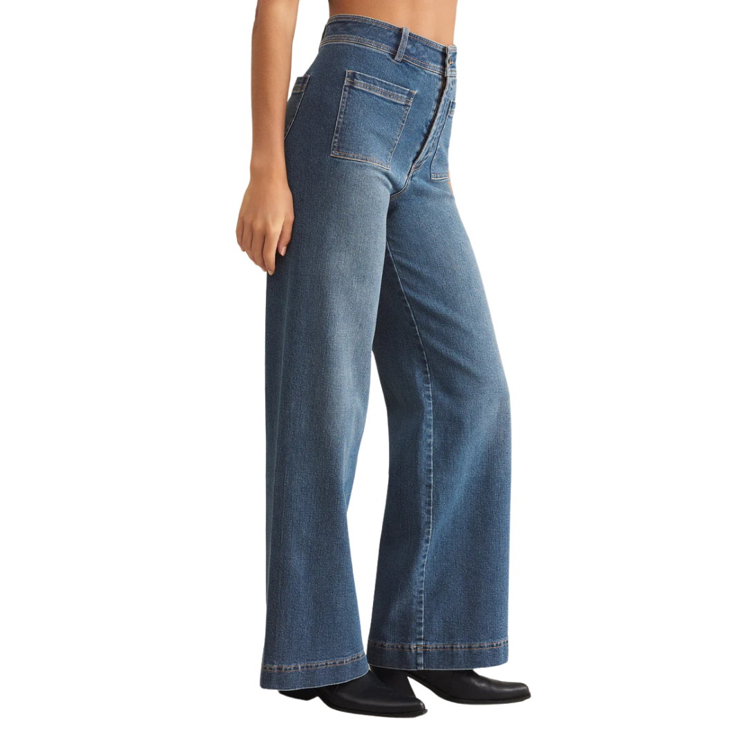 Bradley Stretch Denim Pant in Vintage Indigo