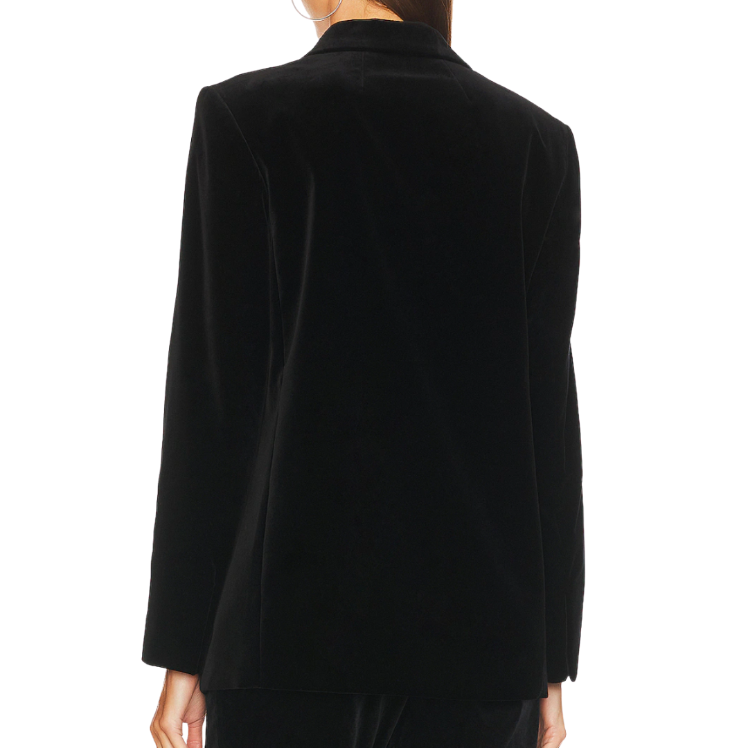 Casual Boyfriend Blazer in Black