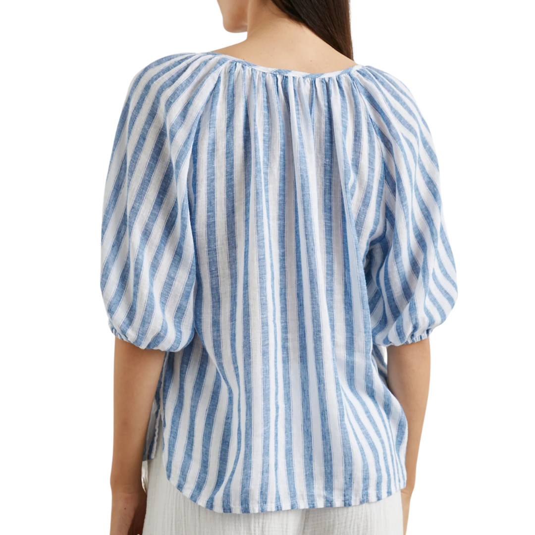 Kirstie Top in Casablanca Stripe