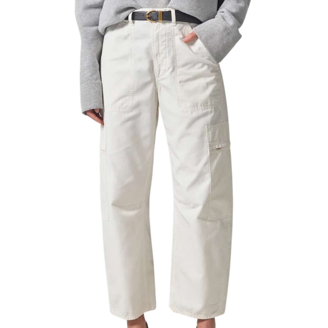 Marcelle Low Slung Easy Cargo in Pashmina