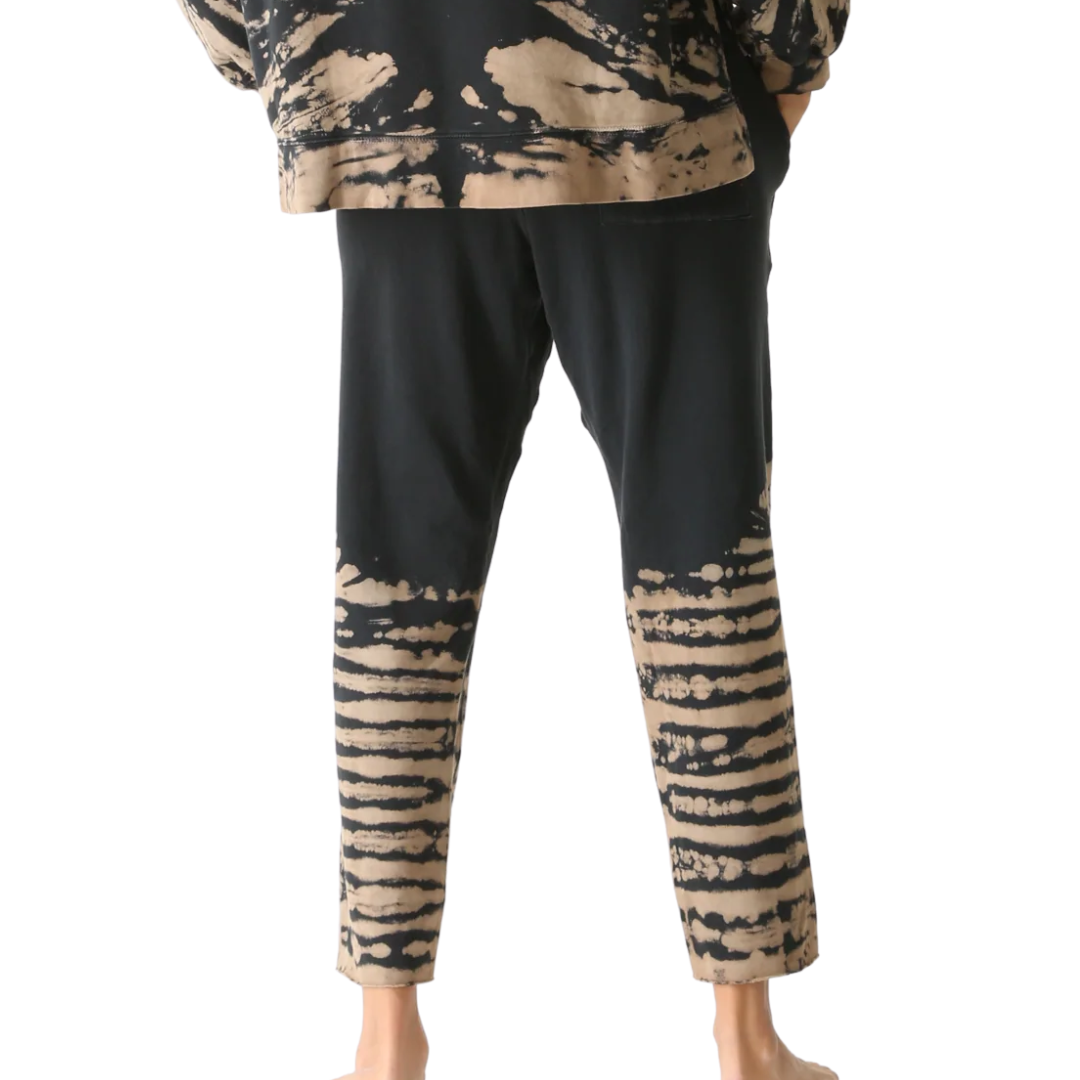 Dayle Pant in Onyx/Palo Santo