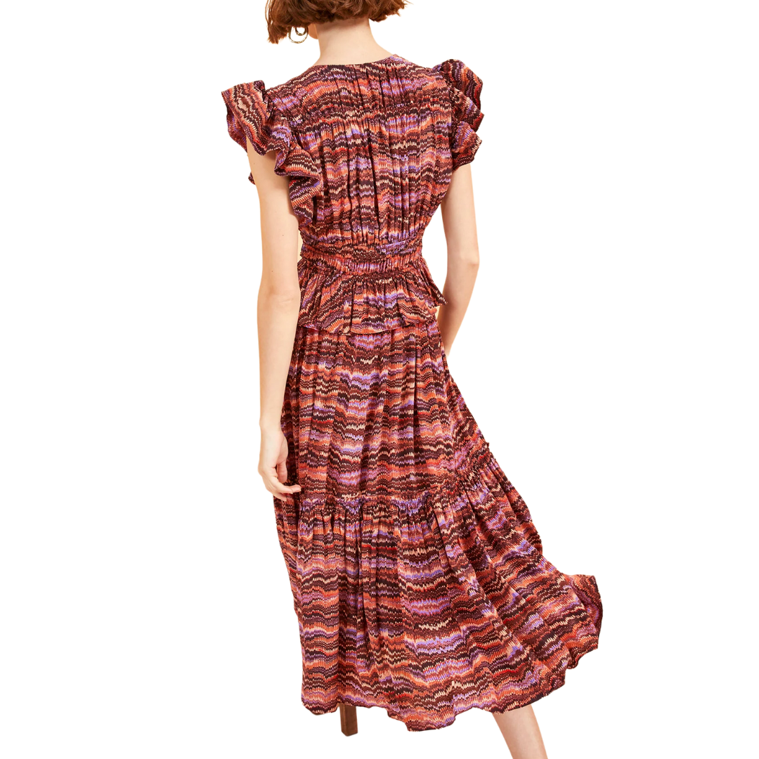 Bendetta Dress in Purple Sapphire