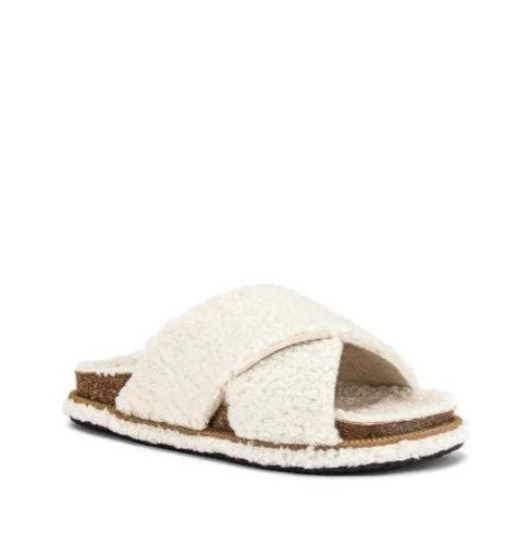 So Soft Faux Shearling Lined Sandal