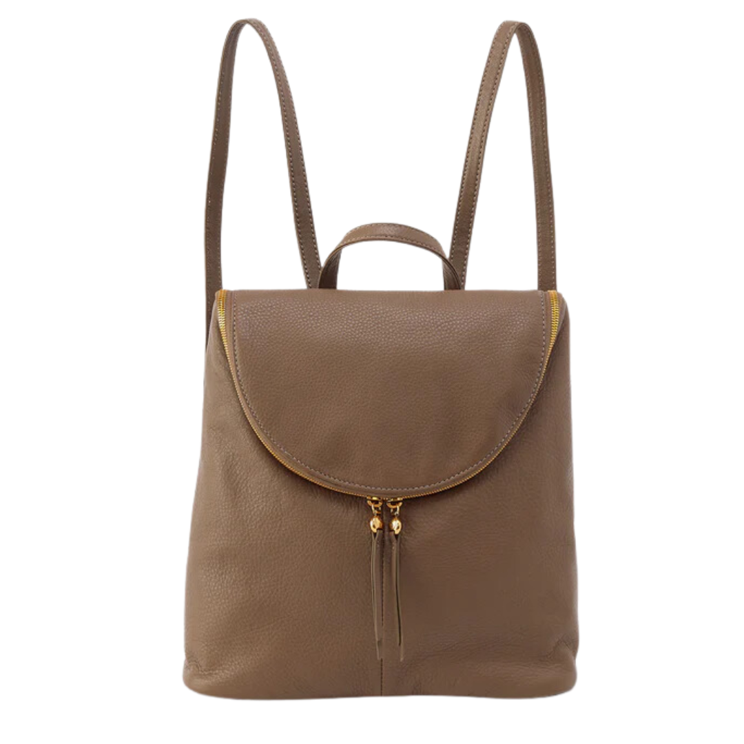 HOBO Fern Backpack Fern Backpack in Pebbled Leather - Black – HOBO main image 2