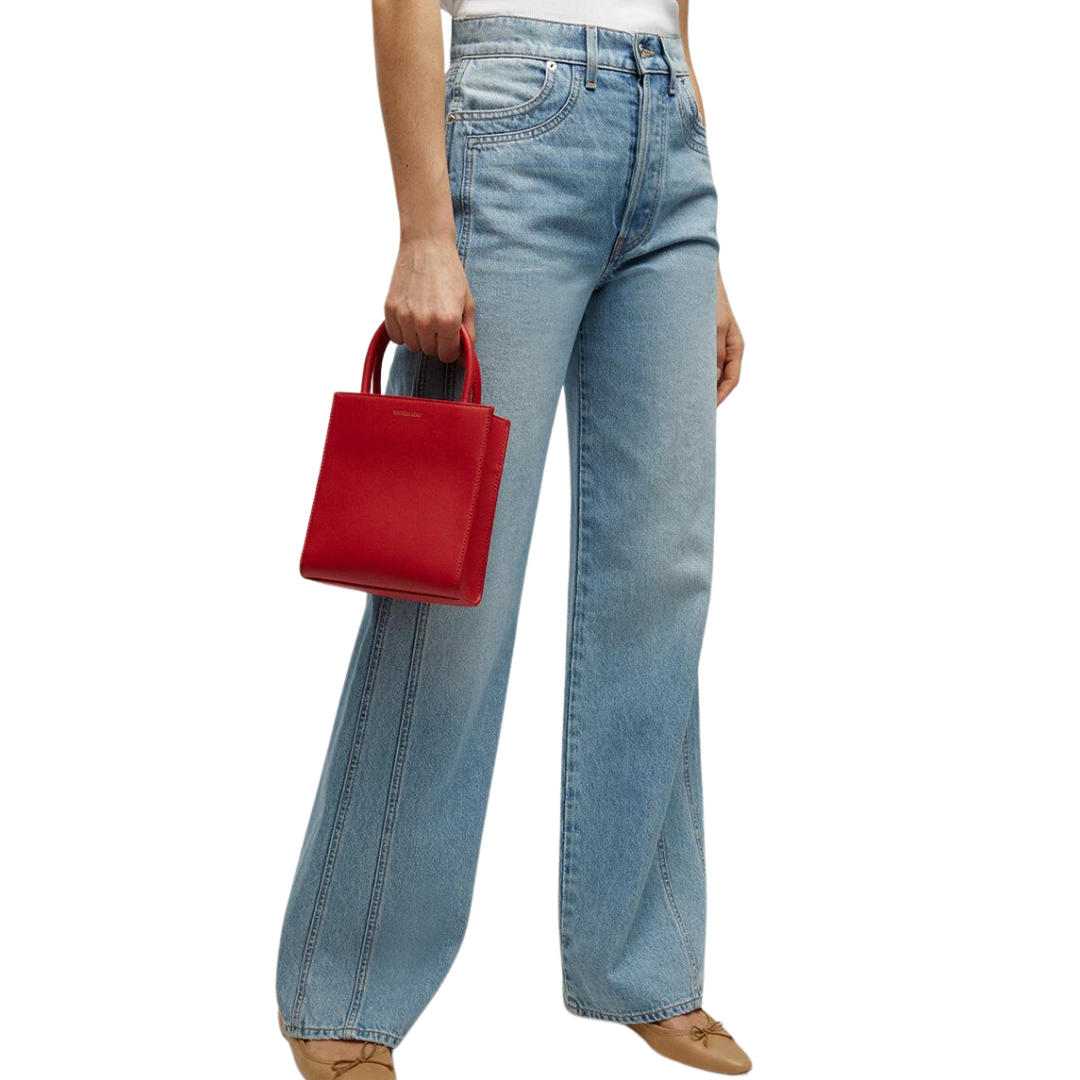 Taylor Double-Seam Wide-Leg Jean in Nova