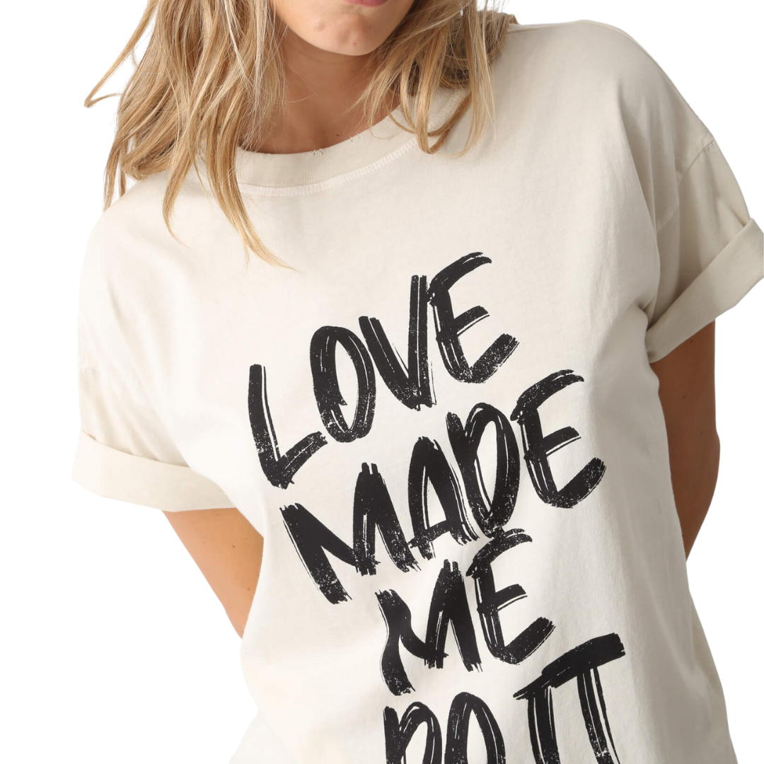 Monica Tee in Moon