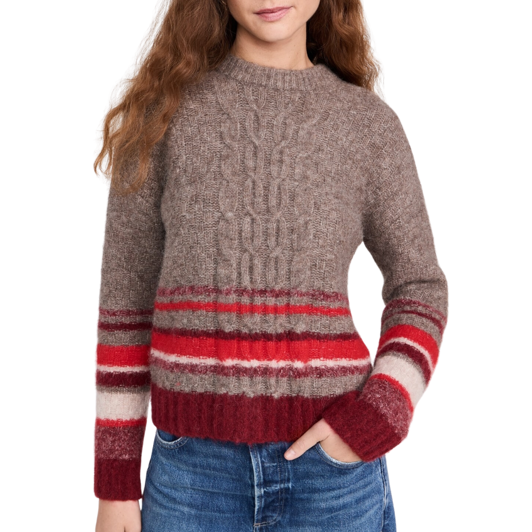 Elayne Crewneck Sweater in Multi