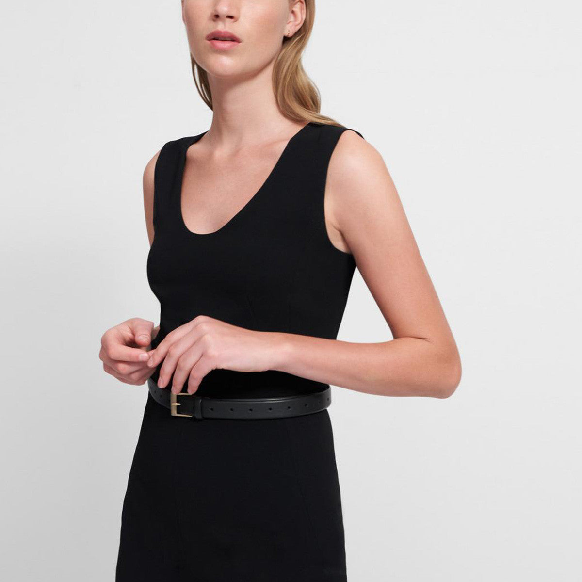 Crepe Seamed Jumpsuit