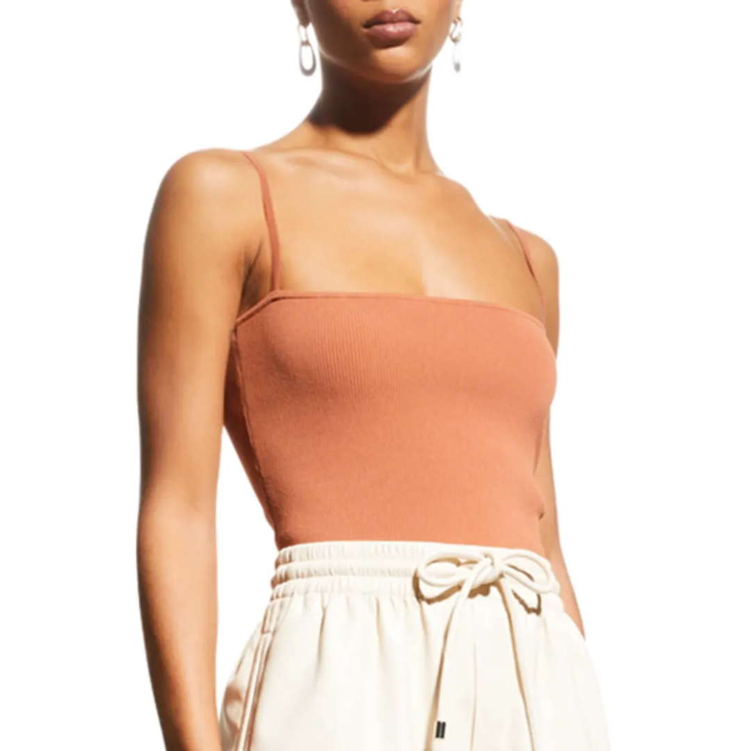 Darby Knit Tank in Terracotta