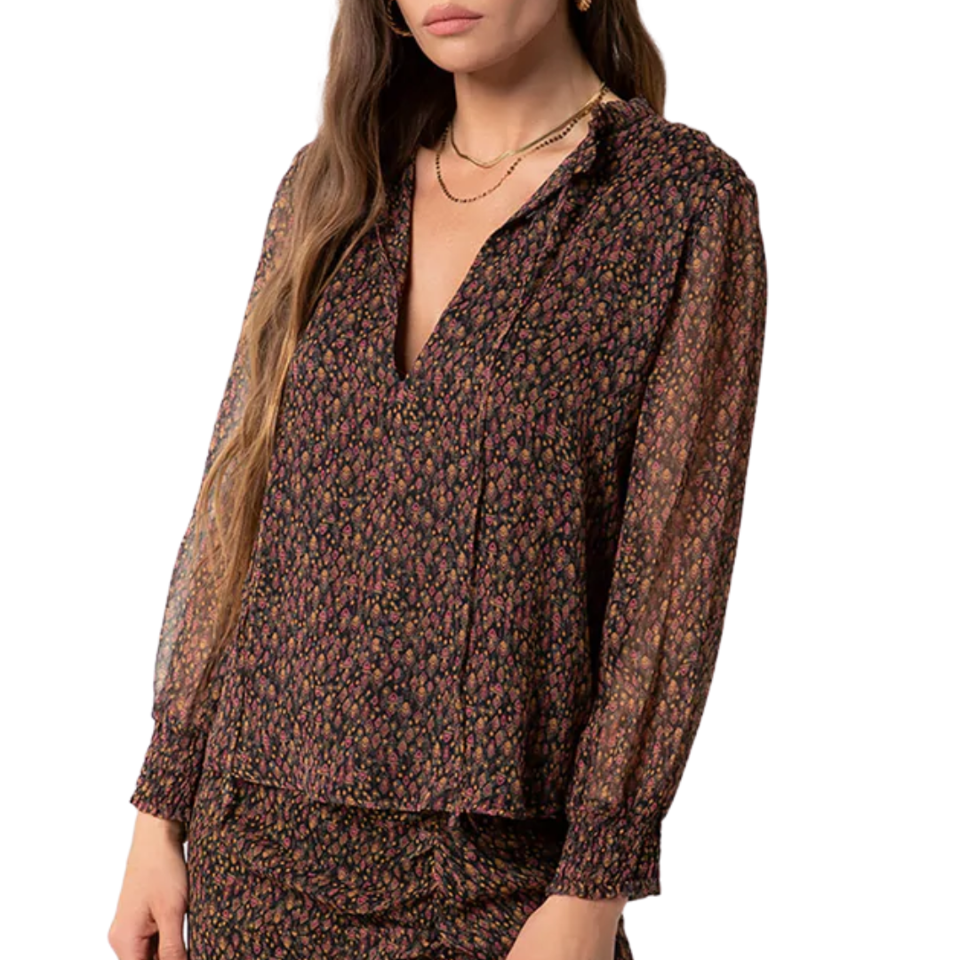 Priti Top in Allover Diamond
