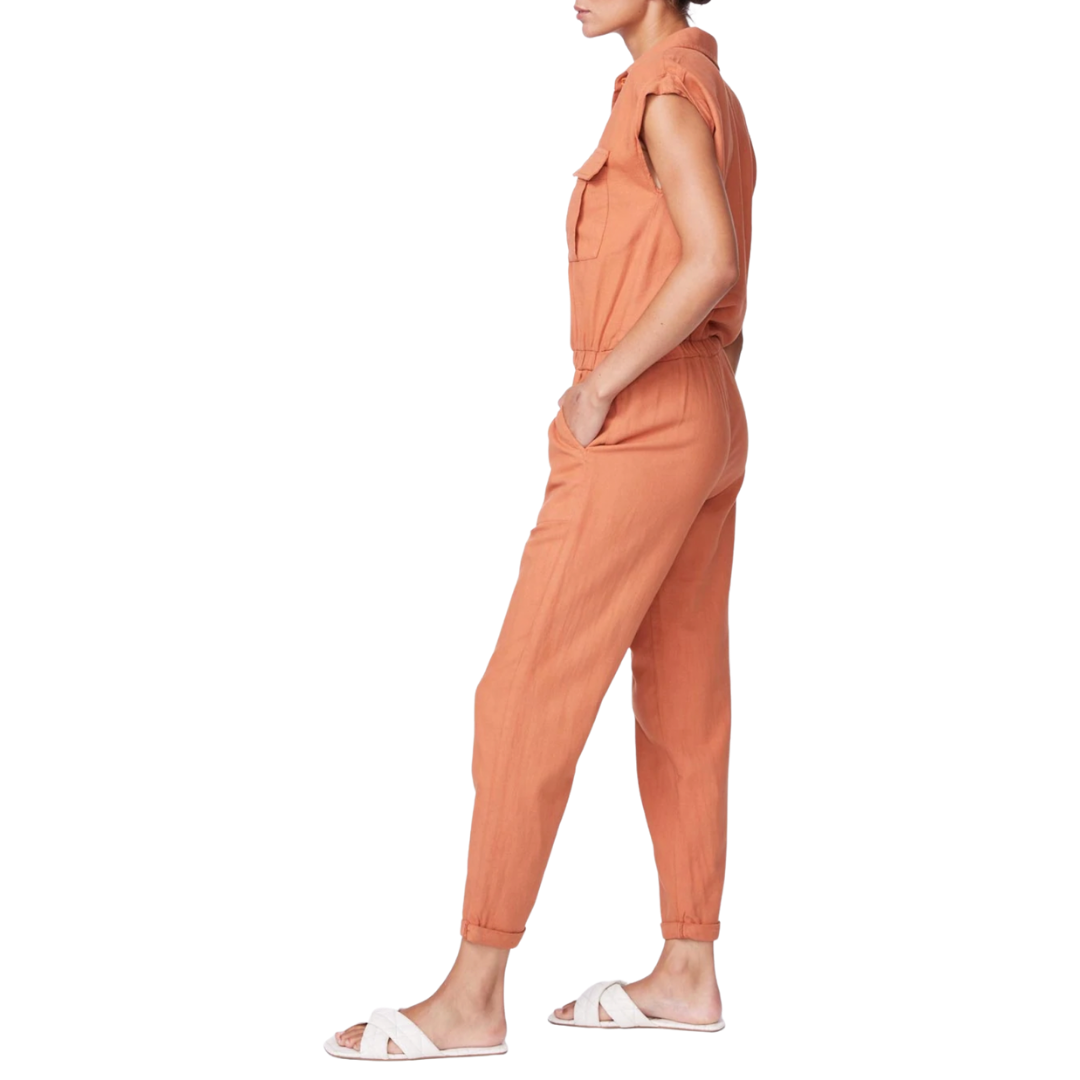 Cotton Twill Jumpsuit