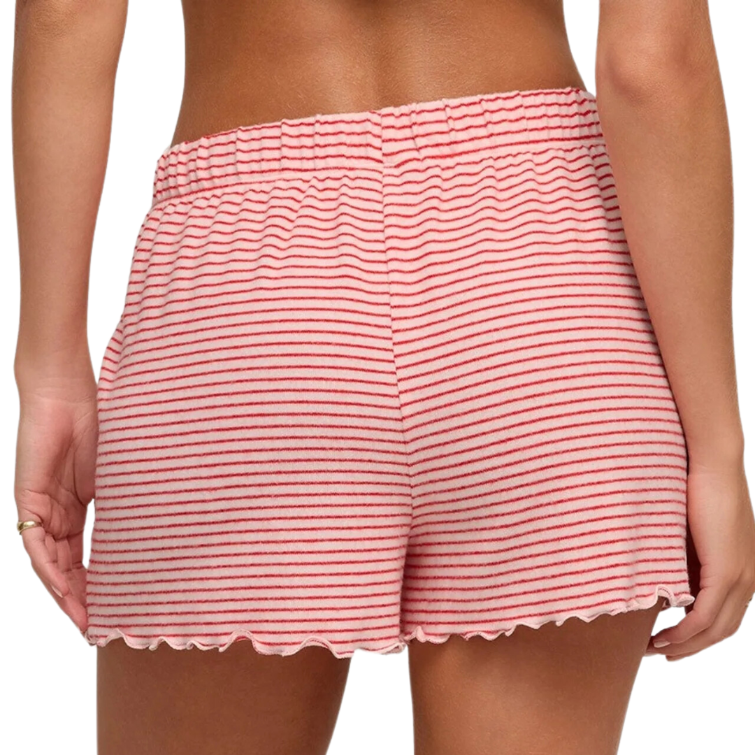 Emma Stripe Short in Rendezvous