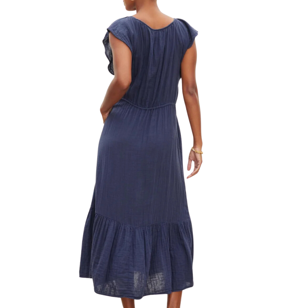 Adalyn Dress in Cadet