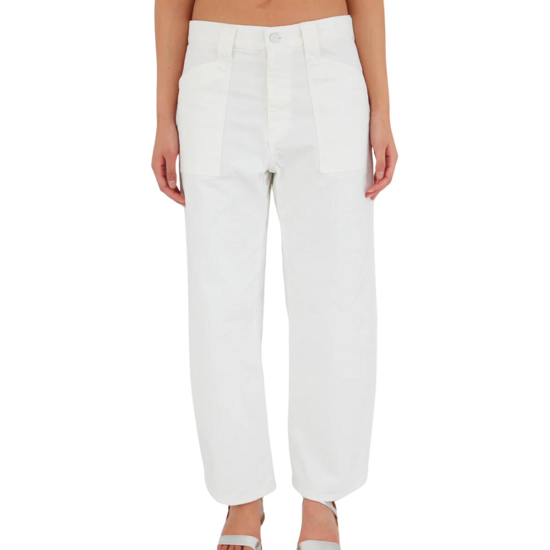 Rancho Gusset Cargo Pants in White