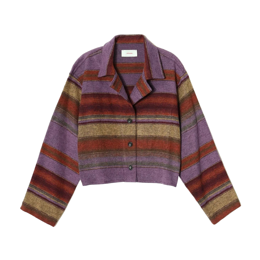 Haven Jacket in Lavender Sand