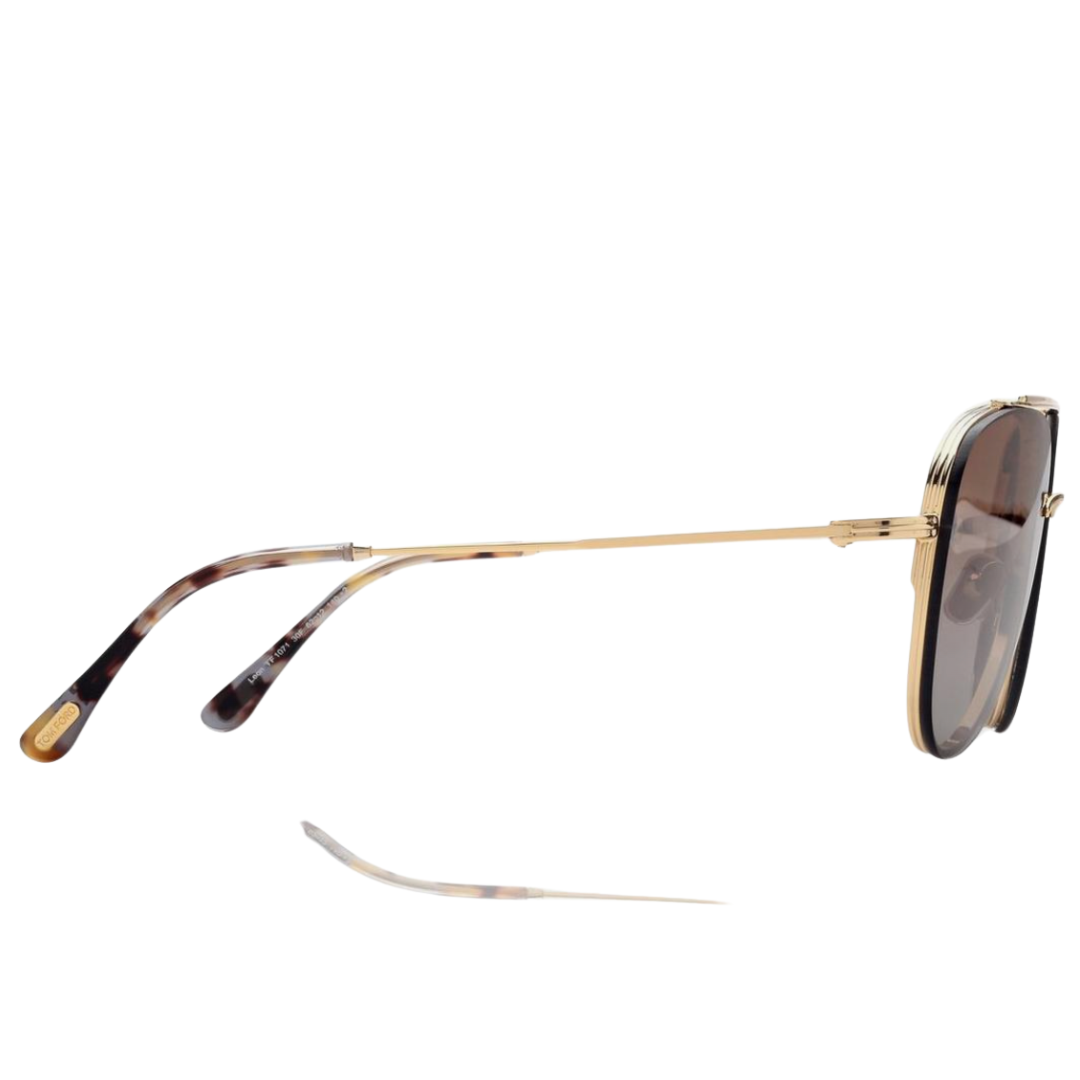 Leon Sunglasses in Deep Gold
