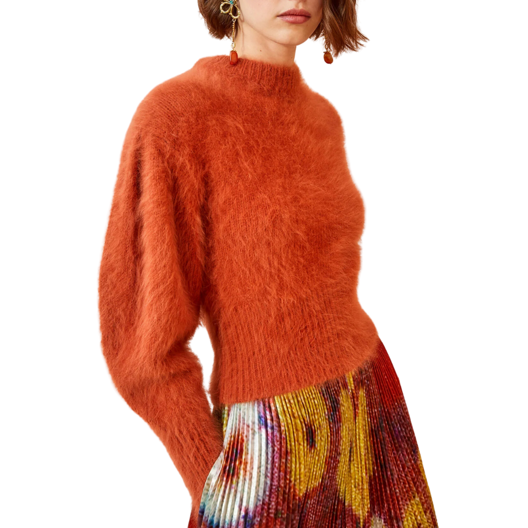 Emira Pullover in Redwood