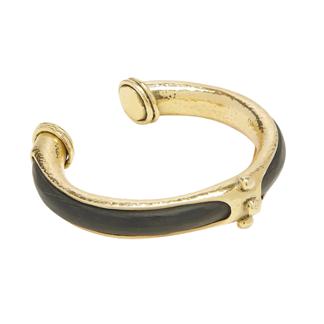 Horn Cuff in Black
